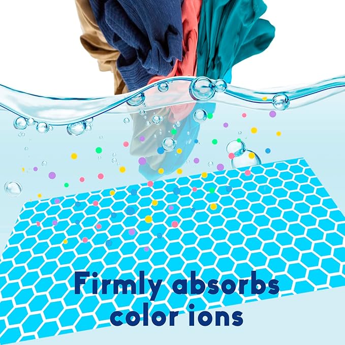 Color Absorber for Laundry-Protect Your Clothes from Color Bleed and Stains-40 - Image 7
