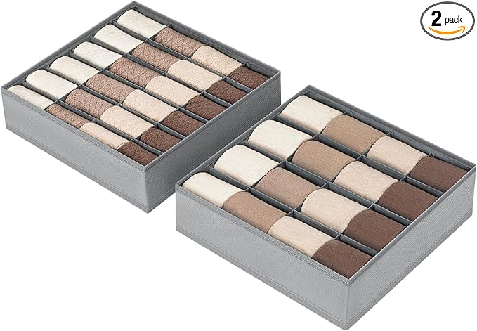 Joyoldelf Sock Organizer Drawer Organizer by APPRECIATELIFERELAXYOURSOUL