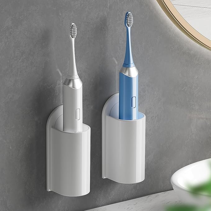 MOPMS Electric Toothbrush Holders, Wall Mounted Tooth Brushing Holder by MOPMS