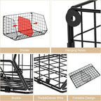 5 Tier Extra Large Closet Hanging Organizer - Image 7