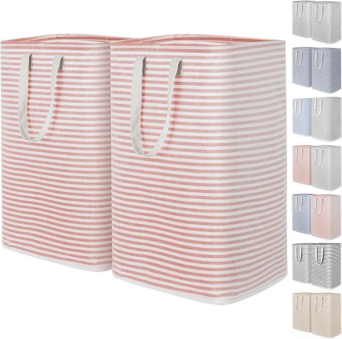 Lifewit 2 Pack Laundry Hamper Large Collapsible Laundry Baskets, Freestanding by Lifewit