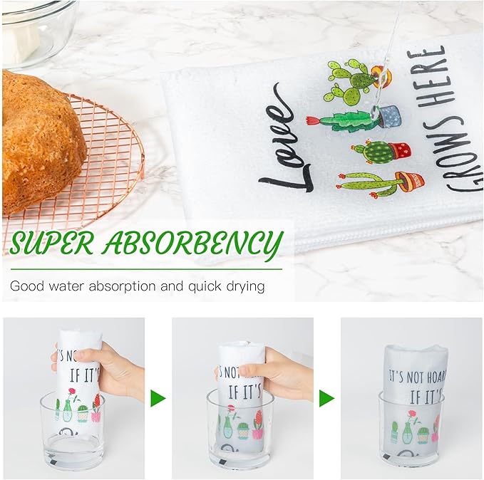 R HORSE 5Pcs Funny Kitchen Towels - Image 4