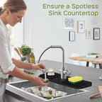 18 Inch Silicone Faucet Mat for Kitchen Sink Splash Guard – 2025 Upgraded - Image 7