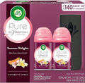 Air Wick Automatic Spray Starter Kit, Summer Delights, Essential Oils, Air by AirWick