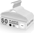 SMARTOR Plastic Hangers 50 Pack by Smartor