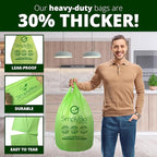 Simply Bio 13 Gallon Compostable Trash Bags Liners - Image 4