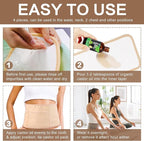 4 Pcs Castor Oil Pack Wrap Organic Cotton - Image 6