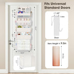 WISELIFE 5-Tier Over the Door Organizer - Image 2