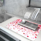 Valentine's Day Dish Drying Mat 18 x 24 Inch - Image 5