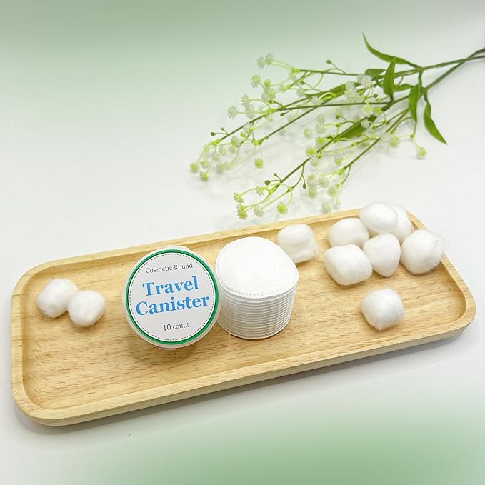 TL Care Cotton Rounds with Travel Canister - Image 7