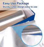 Aluminum Foil Standard 12 inch Wide, 1000 FT Food Safe Foil Wrap - Image 2