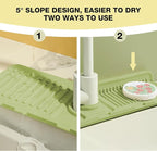 Faucet Mat for Kitchen Sink – Adjustable Silicone Sink Splash Guard - Image 3