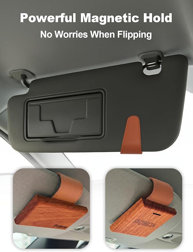 Patented Car Air Freshener Visor Clip, Compatible - Image 5