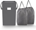 MCleanPin 210L Laundry Hamper Collapsible by MCleanPin