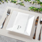 Luxenap 15.8 X 7.9 Inch Linen-Feel Guest Towels, 50 Lettered Hand Towels - Image 4