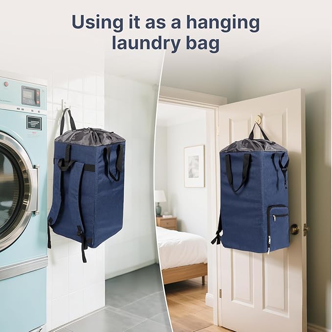 Bukere Laundry Backpack for College Students Dorm Essentials, Extra Large 90L - Image 5