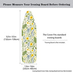 Leaves Flower Ironing Board Cover and Pad - Image 5
