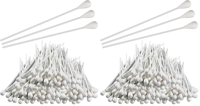 Vakly Large Oversized Swabs Extra-long 8" Cotton Tipped Applicators by Vakly
