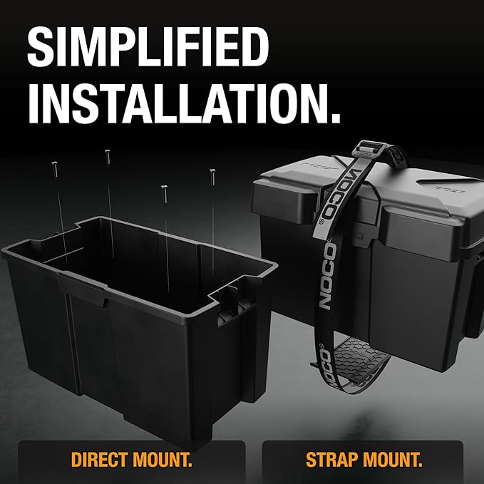 NOCO Snap-Top BG27 Battery Box, Group 27 12V Battery Box - Image 4