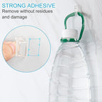 100 PCS Outdoor Light Clips Clear, Adhesive Cable Clips - Image 3