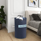 ZERO JET LAG 82L Large Laundry Basket Collapsible Fabric Hamper Tall Foldable - Image 6