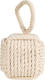 Creative Co-Op Nautical Rope Knot Decorative Cotton Door Stop - Image 5