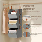 Collapsible Hanging Closet Organizer - Image 3