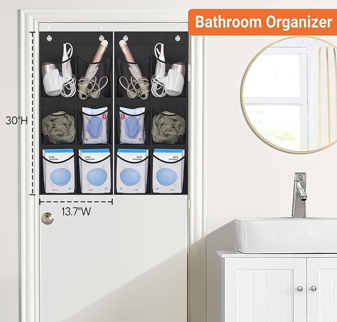 KIMBORA 2 Packs Narrow Over the Door/Wall Shoe Organizer, Small Hanging Shoe - Image 5