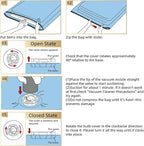 TAILI 10 Pack Vacuum Storage Bags, Jumbo Vacuum Seal Bags - Image 7