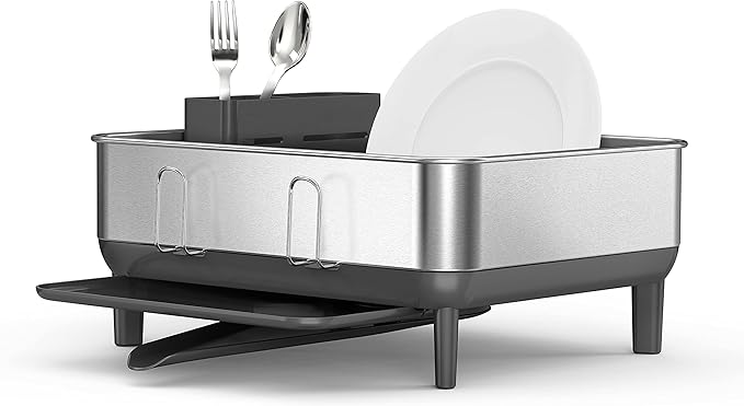 simplehuman Compact Dish Drying Rack - Image 3