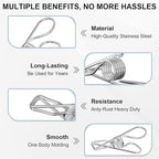 Clothes Pins Heavy Duty Outdoor, Metal Clips Heavy Duty - Image 4