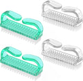 Handle Grip Nail Brush, Hand Fingernail Brush Cleaner Scrubbing Kit Pedicure by Larbois
