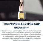 C&E Craft Co Hanging Car Air Freshener Diffuser 2 Pack, Long Lasting Fragrance - Image 3