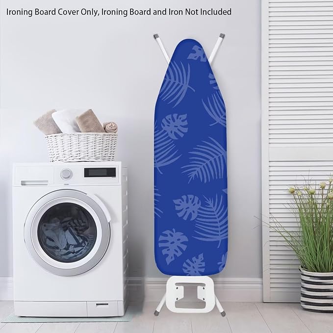 Home Ironing Board Cover Tropical Leaves Iron Pad Covers Cushion - Image 3