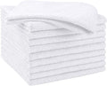 HOMEXCEL White Microfiber Cleaning Cloths, 10 Pack Microfiber Towels by HOMEXCEL