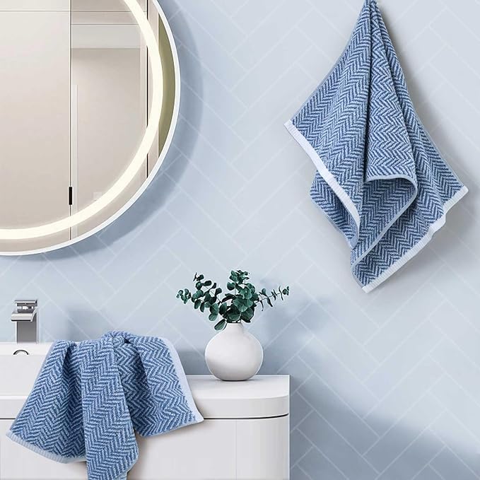 Cleanbear Hand Towels for Bathroom, Ultra Soft and Highly Absorbent, - Image 5