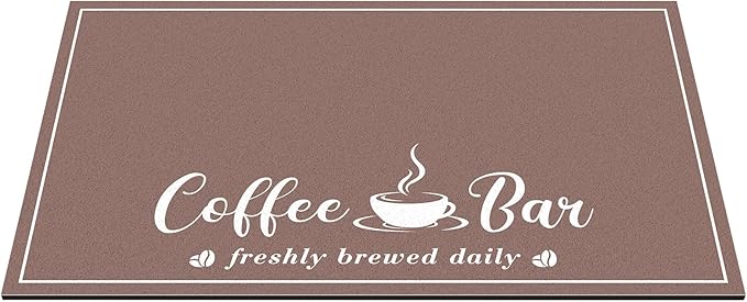 Absorbent Coffee Mat, Fashion Dish Drying Mat - Image 9