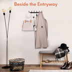 Coat Rack Wall Mount, Coat Hook Wall Mount, Wall Hooks - Image 6