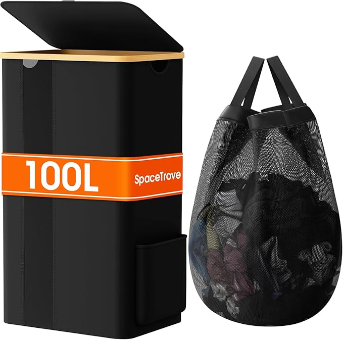 Laundry Basket Clothes Hamper by Unknown