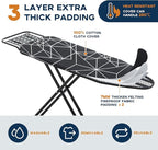 Ironing Board 43x13, Compact Iron Board Full Size - Image 3