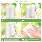 Compressed Towel Tablets 120 Count - Image 3