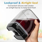 Shazo 6 PC Airtight Food Storage Containers + 6 Spoons - Image 2