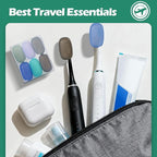 6 Packs Silicone Toothbrush Covers, Tooth Brush Cover Cap - Image 7