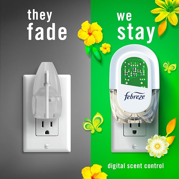Febreze Plug-In Air Freshener, Odor-Fighting Scented Oil Starter Kit, Air - Image 5