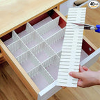 40 Pcs Diy Grid Drawer Divider Adjustable Drawer Storage Organizer ​​for Socks by GesangF