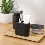 Toothbrush Holders Bamboo Electric Toothbrush Holder Bathroom Storage Organizer - Image 6