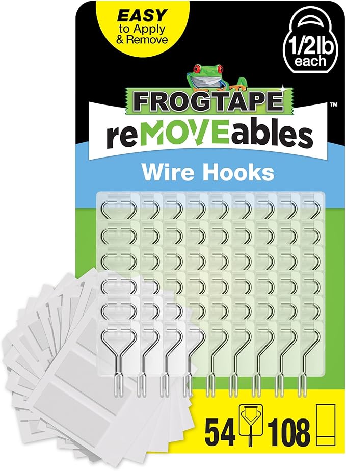 FrogTape reMOVEables Damage Free Adhesive Hook by FROGTAPE