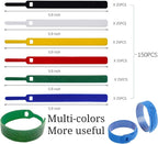 150 Reusable Cable Ties, Strong Adhesion Nylon Cord Ties - Image 8