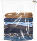 Large Plastic Bags With Zipper Top, 5 Gallon, 10 Pack, Extra Large Storage by Cupplation