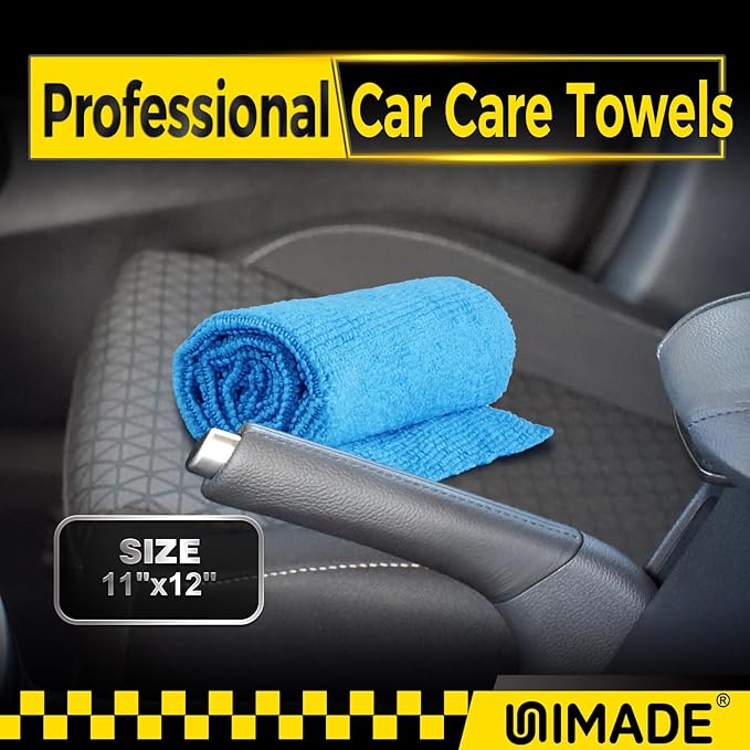 Shop Towels, 100 Pack Commercial Grade Work Rags Microfiber Towels - Image 3
